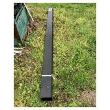 Black 10 foot fork extensions