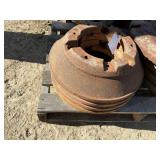 Set of 4 wheel weights