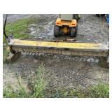 Dump truck spreader chipper