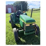 John Deere 1070 38HP 2WD runs & operates Showing