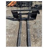 Quick attach forks 4ft