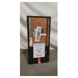 Baldwin Spyglass Lever Satin Nickel Finish