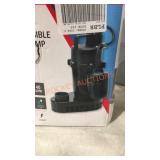 Utilitech Cast Aluminum Submersible Sump Pump