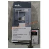 Bathroom Storage Shelf & Toilet Tissue Holder