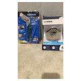 Flooring Knife and Moen Shower Mount
