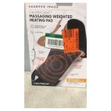 Sharper Image Massaging Weighted Heating Pad