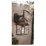 Portfolio Outdoor Wall Lantern 7.25" x 15.62" x