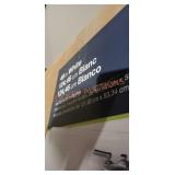 49" White Cultured Marble Sink