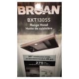 Broan 30" Stainless Steel Range Hood
