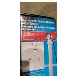 Complete Cable Driven Bath Drain