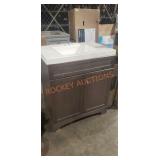 Vanity and Sink 31.25" x 18.75" x 35.75"