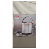 Oxo Steel Ice Bucket & Tong Set