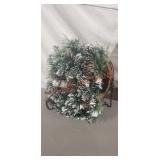 Hanging 10" Pinecone Basket