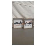Wooden Signs 8" x 8"
