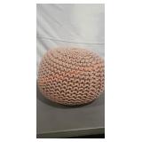 Threshold Pouf 22" x 22" x 16"