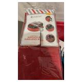 String Light Box with Miscellaneous Items