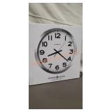 Howard Miller 15 3/4" Round Brushed Aluminum Wall