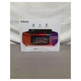 IHome TimeBoost Glow Wireless Charging Alarm