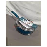 Rachael Ray 3qt Covered Saucer Enameled Aluminum