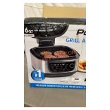 6qt Grill Air Fryer Combo