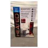 Microplush Heated Throw