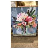 Opal House Framed Canvase