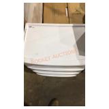 White Three Drawer Storage Container