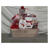 Christmas chocolate basket assorted