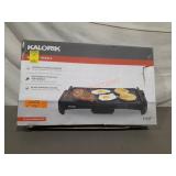 Kalorik 10" x 16" Electric Griddle