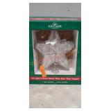 Silver Wire Star Tree Topper