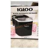 Igloo Black Automatic Ice Maker