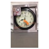 FirstTime & Co. 11 in Bronze Slim Wall Clock