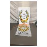 Sunflower Sign and Sunflower Flag