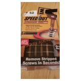 Speedout Titanium Damaged Screw Extractor 4-piece