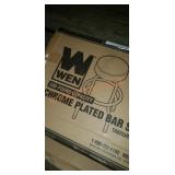 Wen Chrome Plated Bar Stool