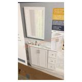 Style Selections Vanity with Top and Mirror