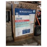 Mansfield Cascade Rimless Bowl Toilet 30 1/2" H x