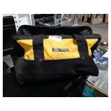 Dewalt Tool Bag with Reciprocating saw & light &
