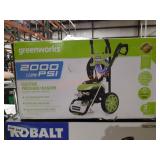 Greenworks 2000 PSI Electric Pressure 25ft hose