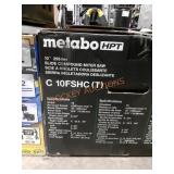 METABO HPT 10" slide Compound Miter Saw