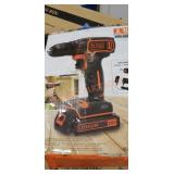 Black + Decker 20v Drill/Driver