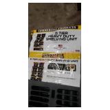 Commander 5 Tier Heavy Duty Shelving Unit 47.75"