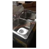 Elkay Double Bowl Kitchen Sink 33" x 22" x 9"