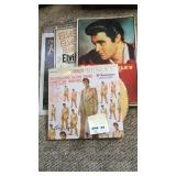 Elvis Album and Wall Hangings