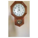 Clock and 2 Mirrored Hangings