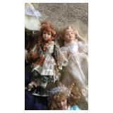 Box of Porcelain Dolls #4