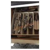 Silverware and miscellaneous items