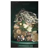 Miscellaneous Christmas Tub Of Decorations