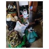 Miscellaneous Christmas Tree And Wreath Lot