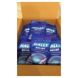 Set of 12 Halls Relief Cough Drops